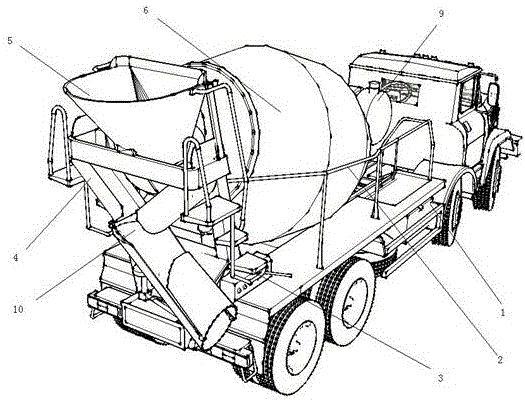 Gravel screening vehicle