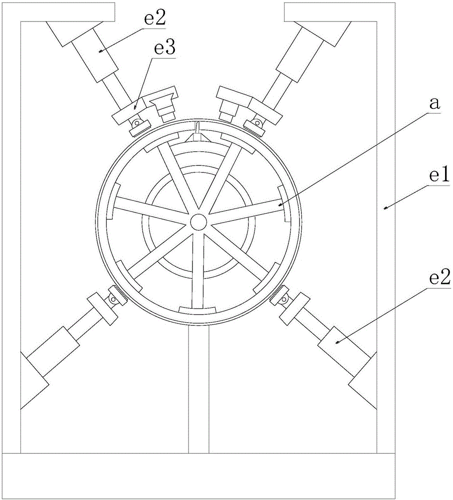 Winding compressing mechanism for stirrups in reinforcement cages in modern prefabricated construction engineering