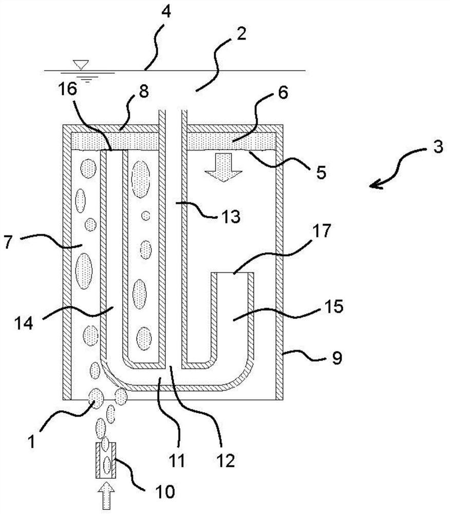 Method and filter device for filtering a liquid