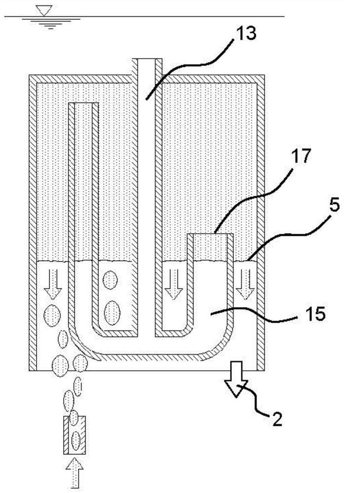 Method and filter device for filtering a liquid