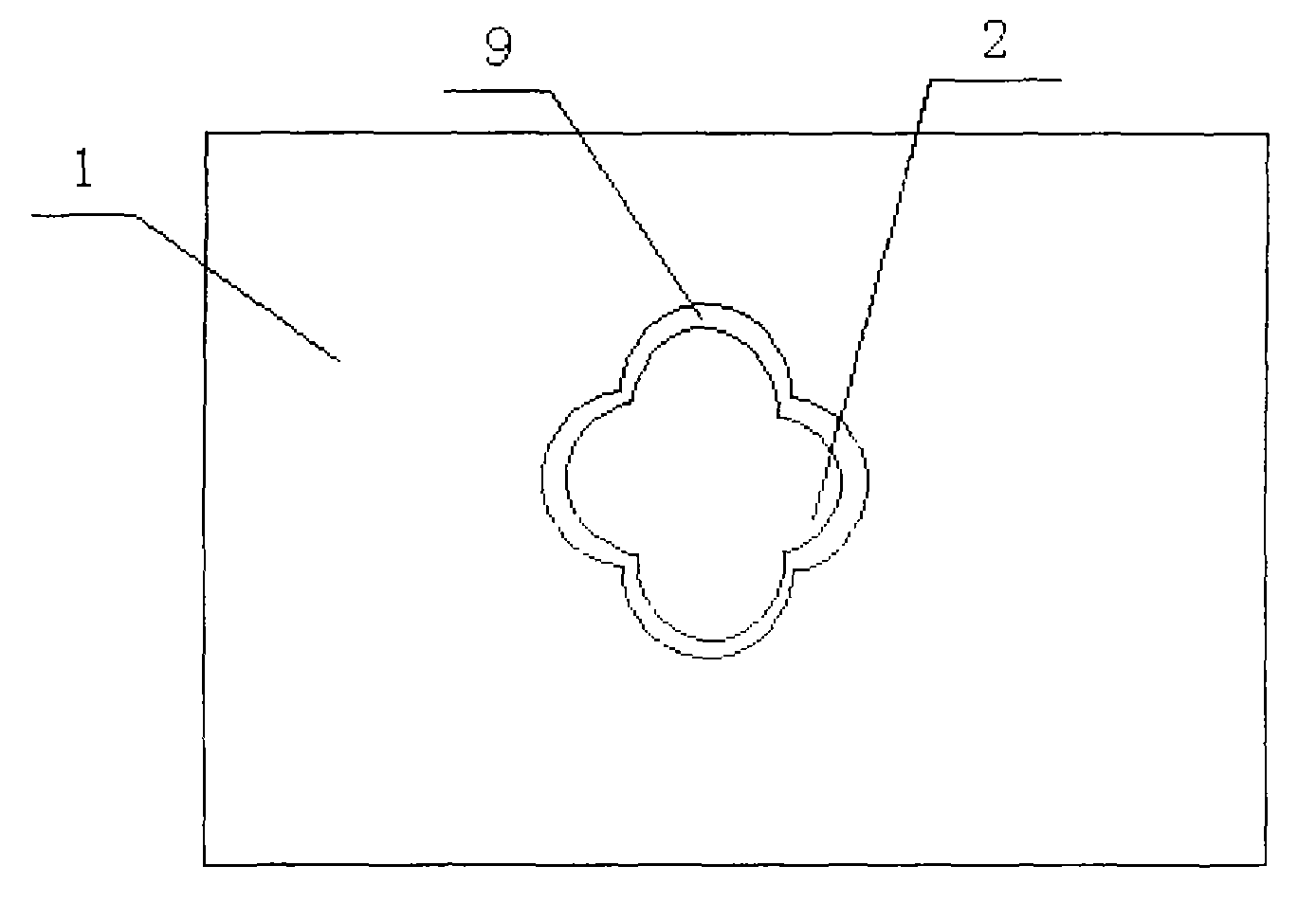 Colorful terrazzo floor brick and production method thereof