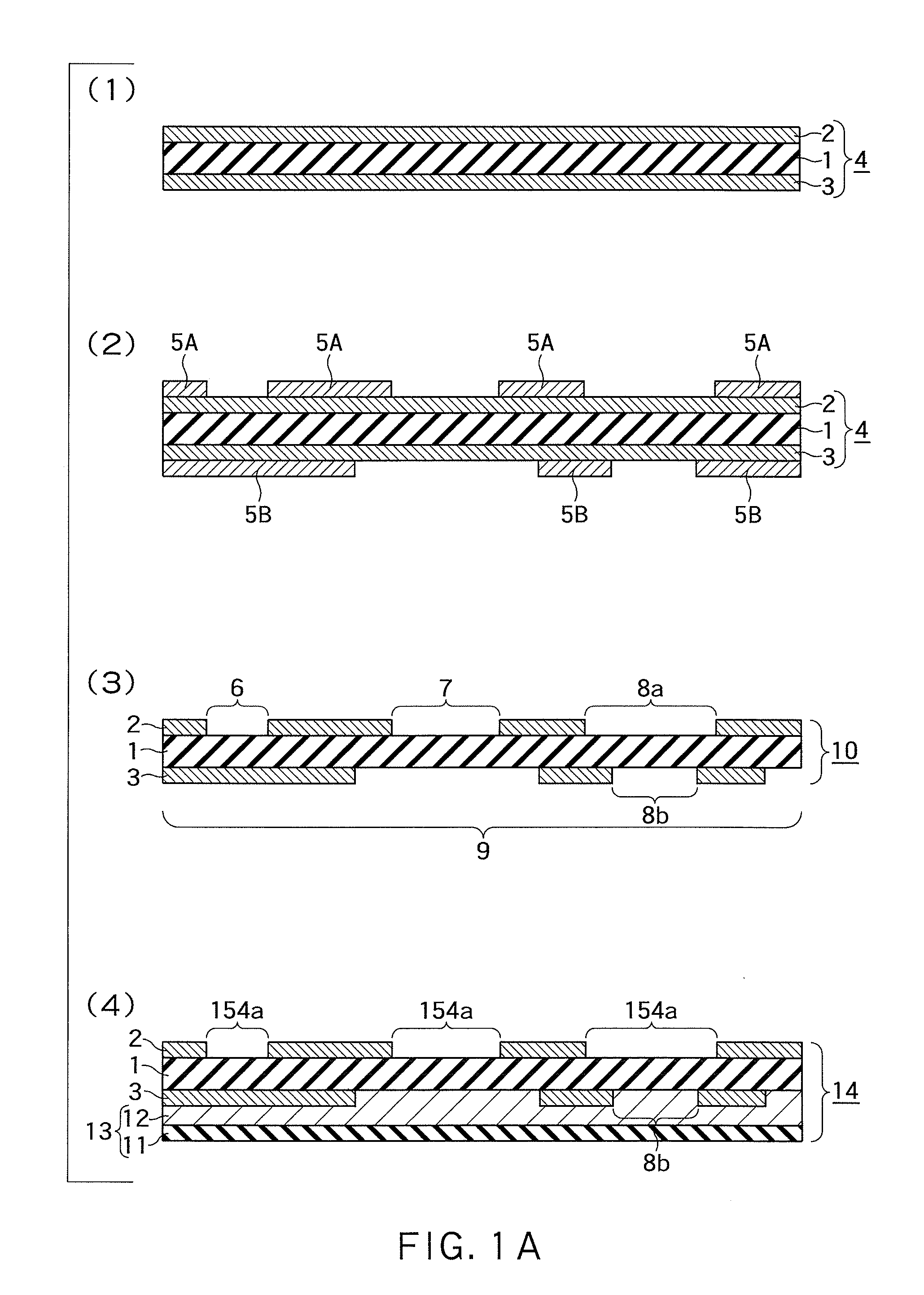 Laser processing method and production method of multilayer flexible printed wiring board using laser processing method