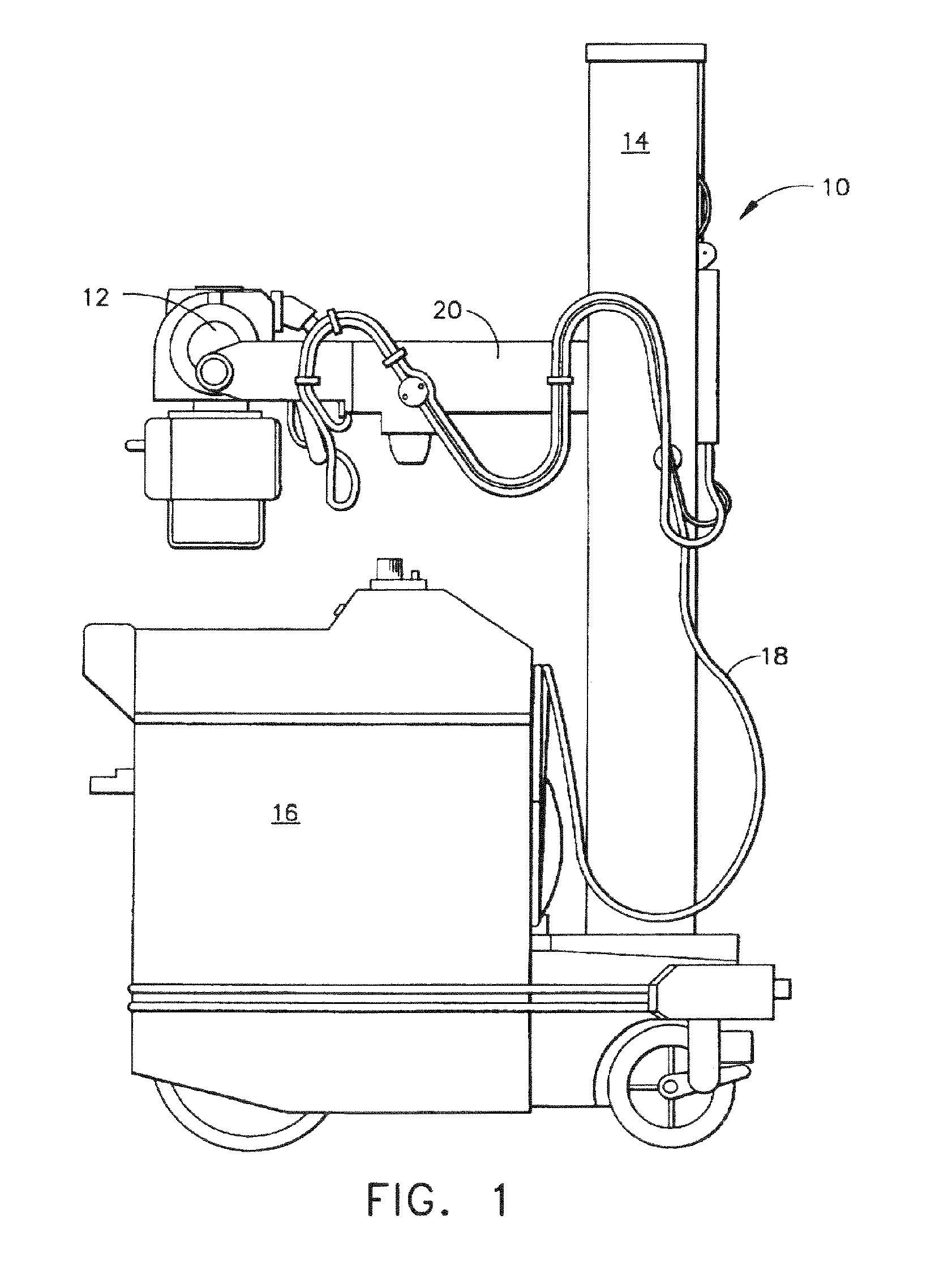 Method and system of aligning x-ray detector for data acquisition