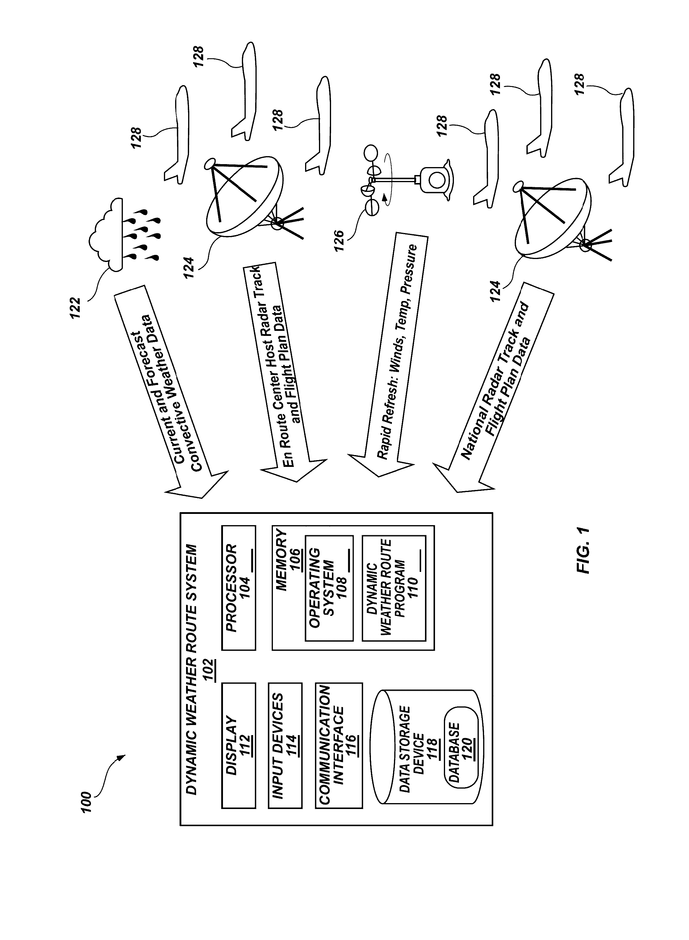 Method and system for air traffic rerouting for airspace constraint resolution