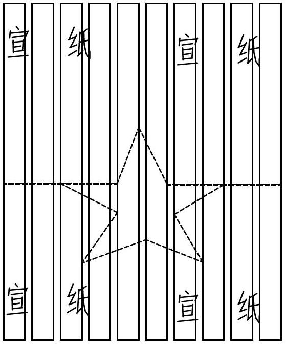 Preparation process of anti-counterfeiting Xuan paper