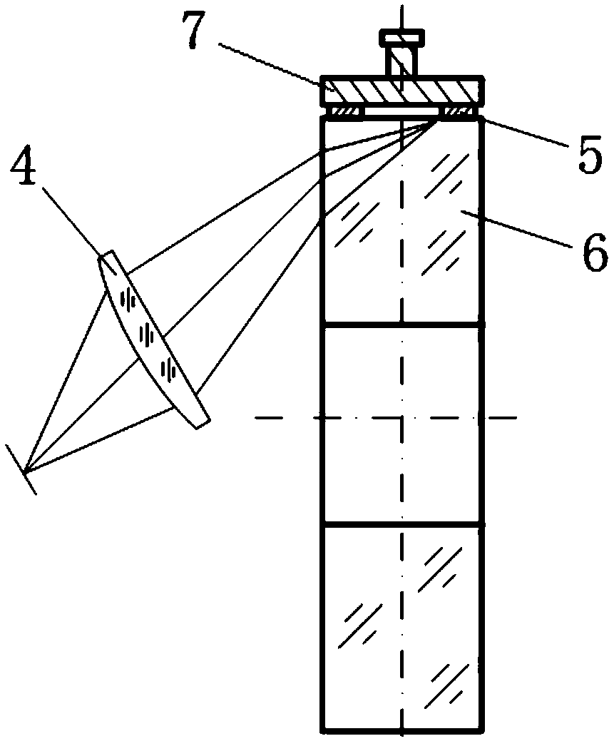 Ring laser electrode indium seal quality detecting method and system