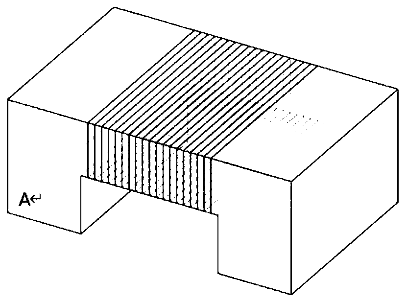 Ferromagnetic pipeline tiny defect magnetic detection sensor