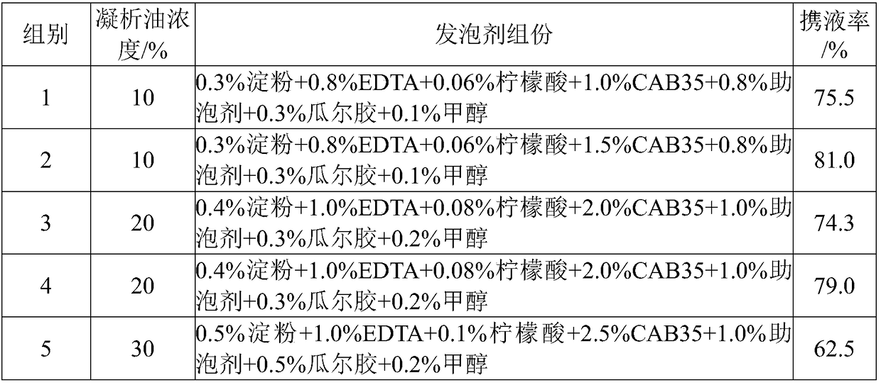 High salt-resistant foaming agent and preparation method thereof