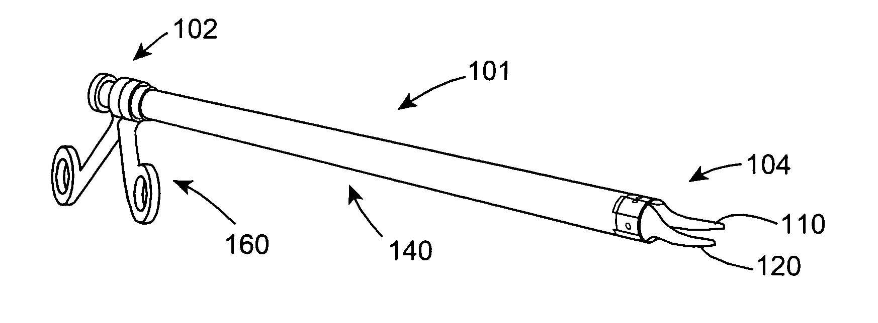 Device for grasping and/or severing