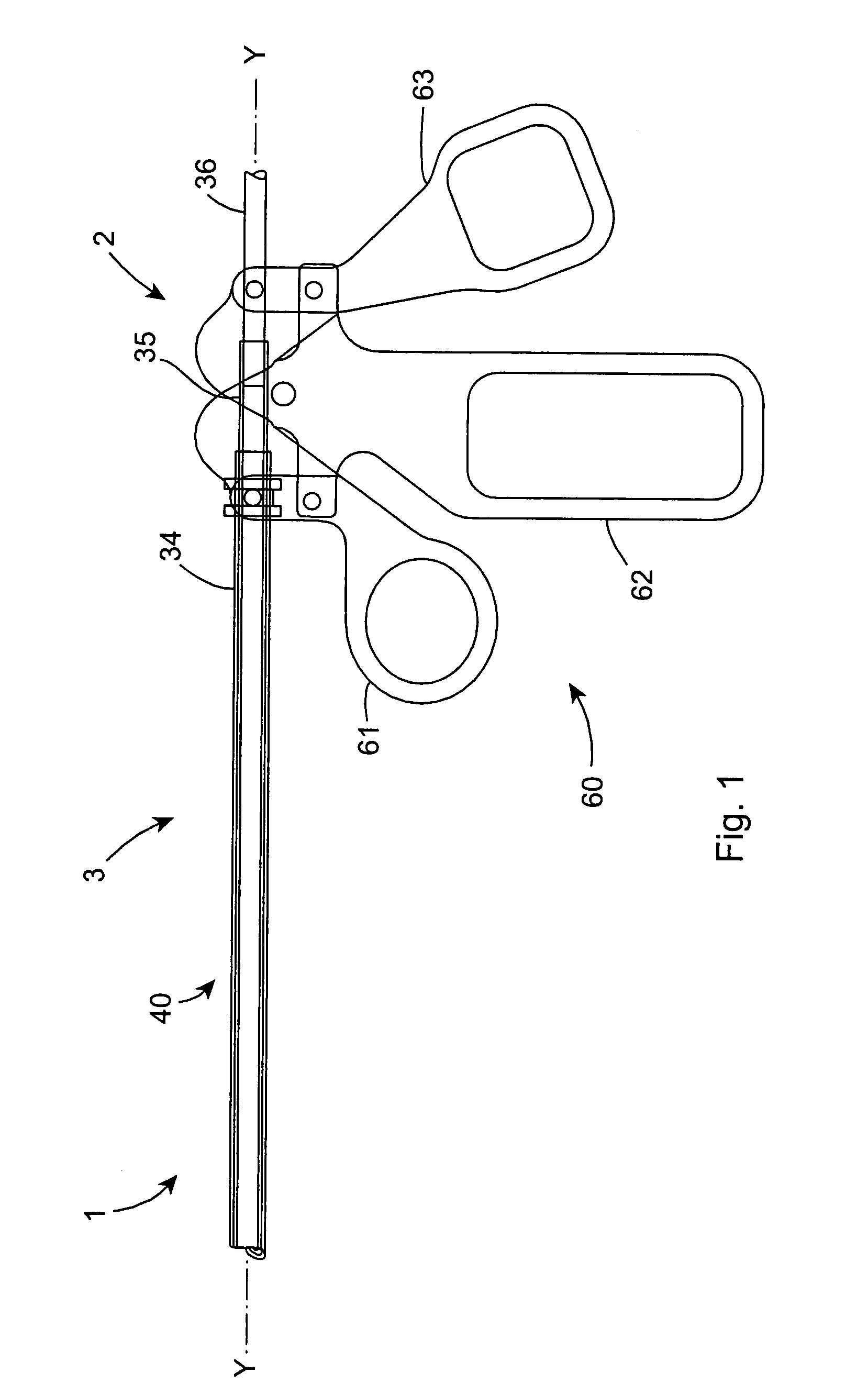 Device for grasping and/or severing