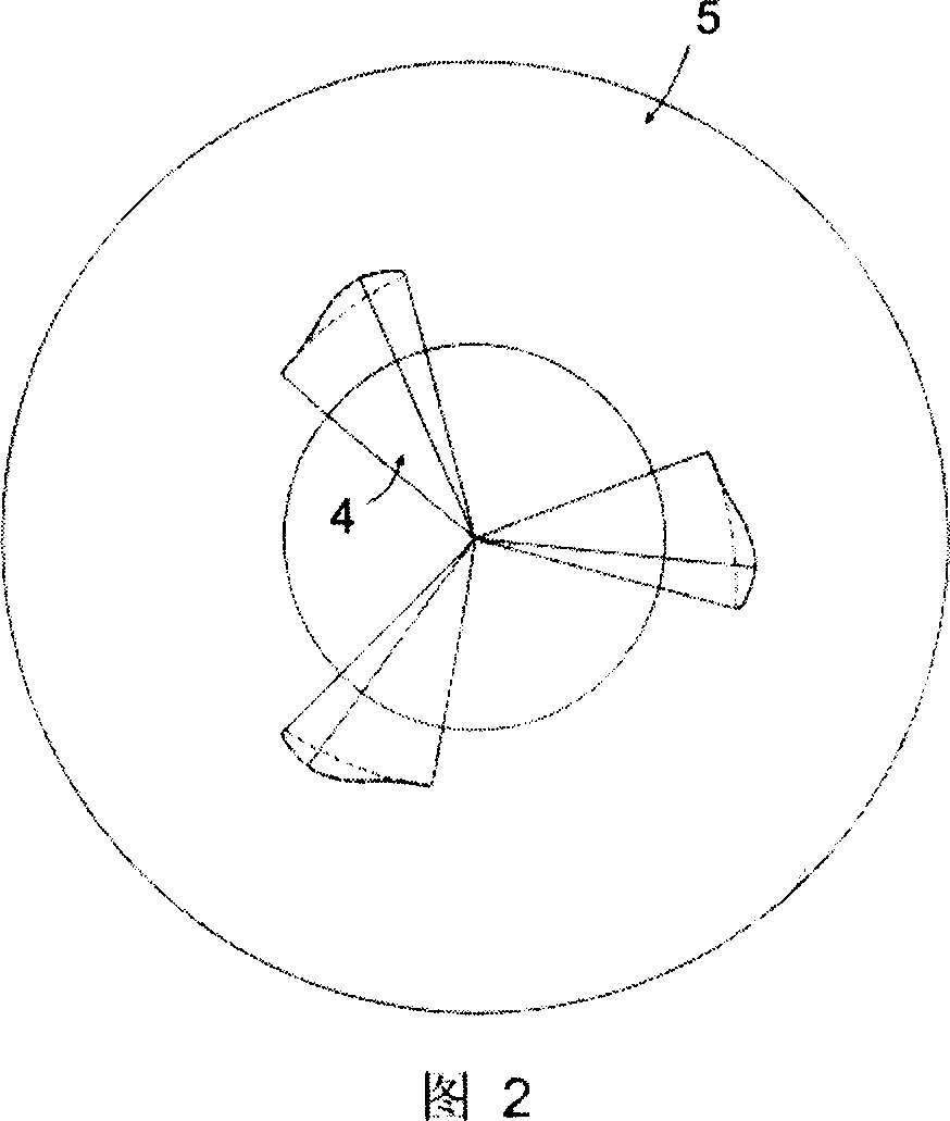 Super-sonic diffuser for super-sonic vortex flow natural gas separator