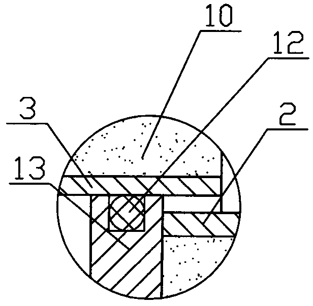 Directly-buried maintenance-free axial conjointed sleeve compensator