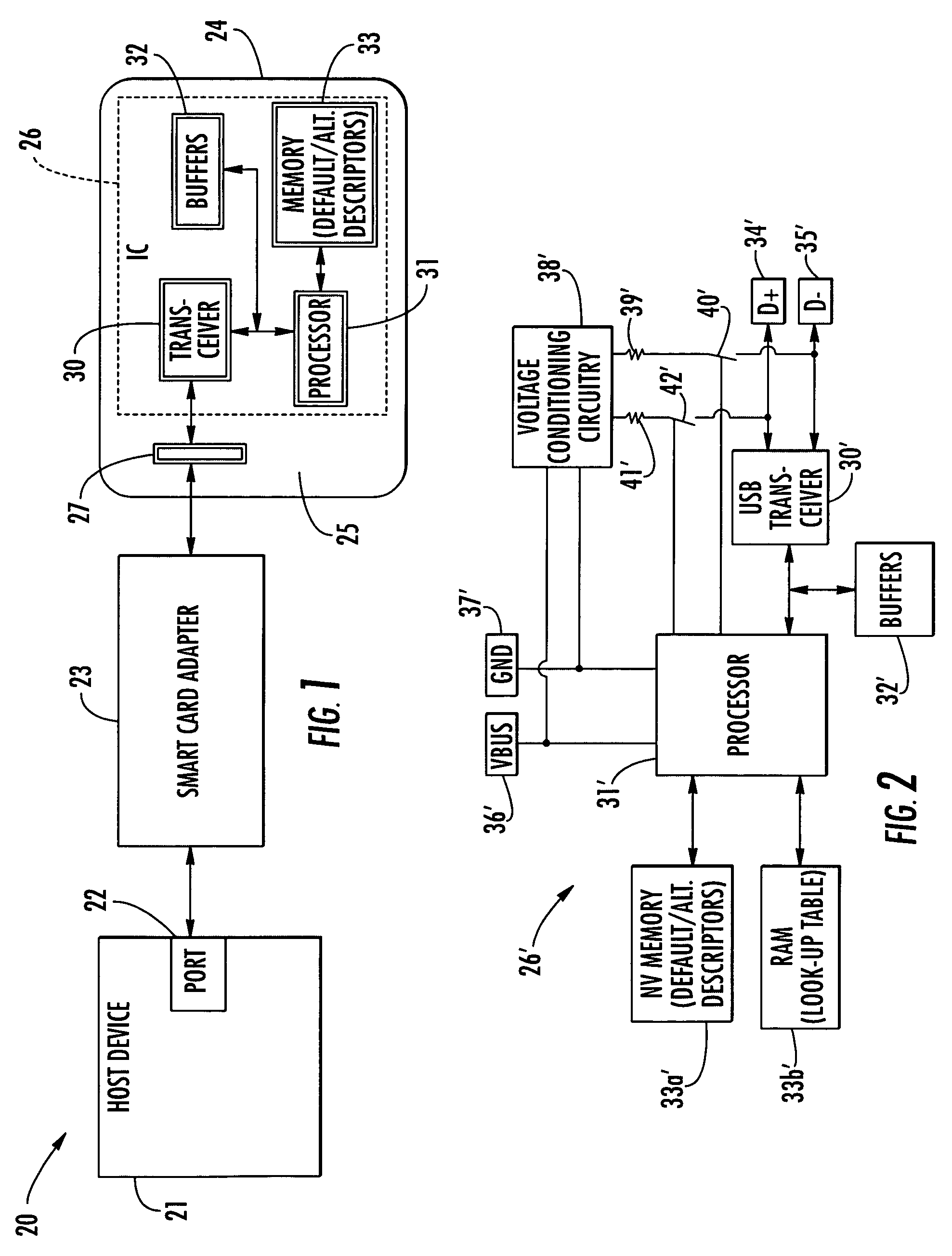 Smart card with self-reconfiguration features and related methods