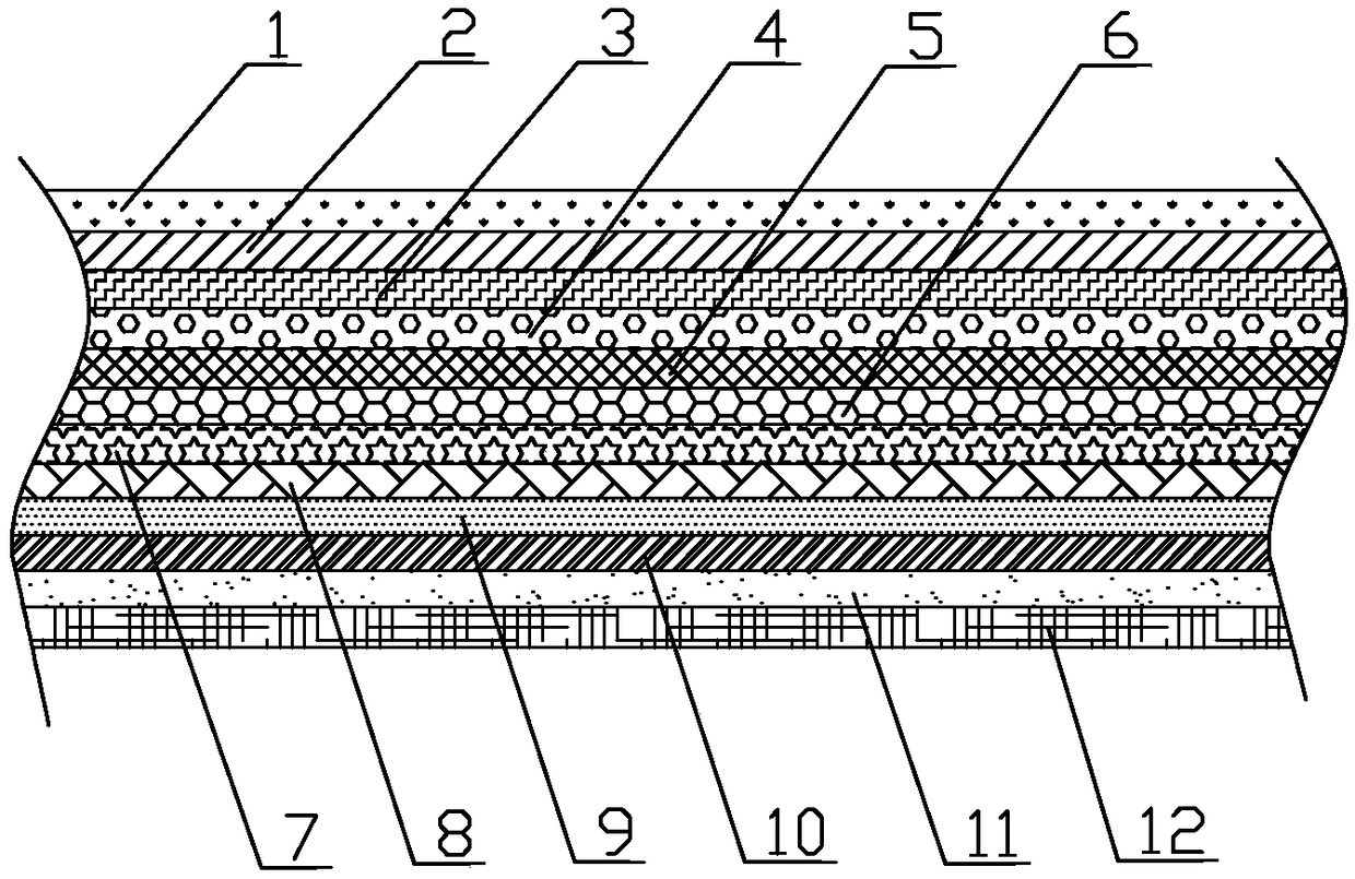 Uncovering type anti-counterfeiting label and preparation method thereof