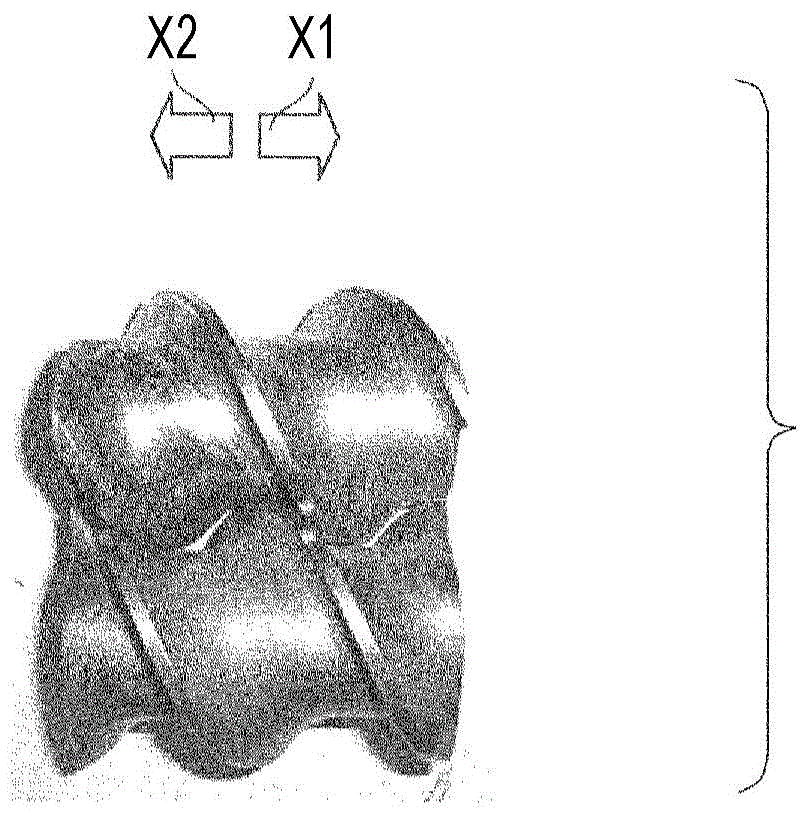 Screw pair and co-rotating intermeshing twin-screw extruder provided with screw pair