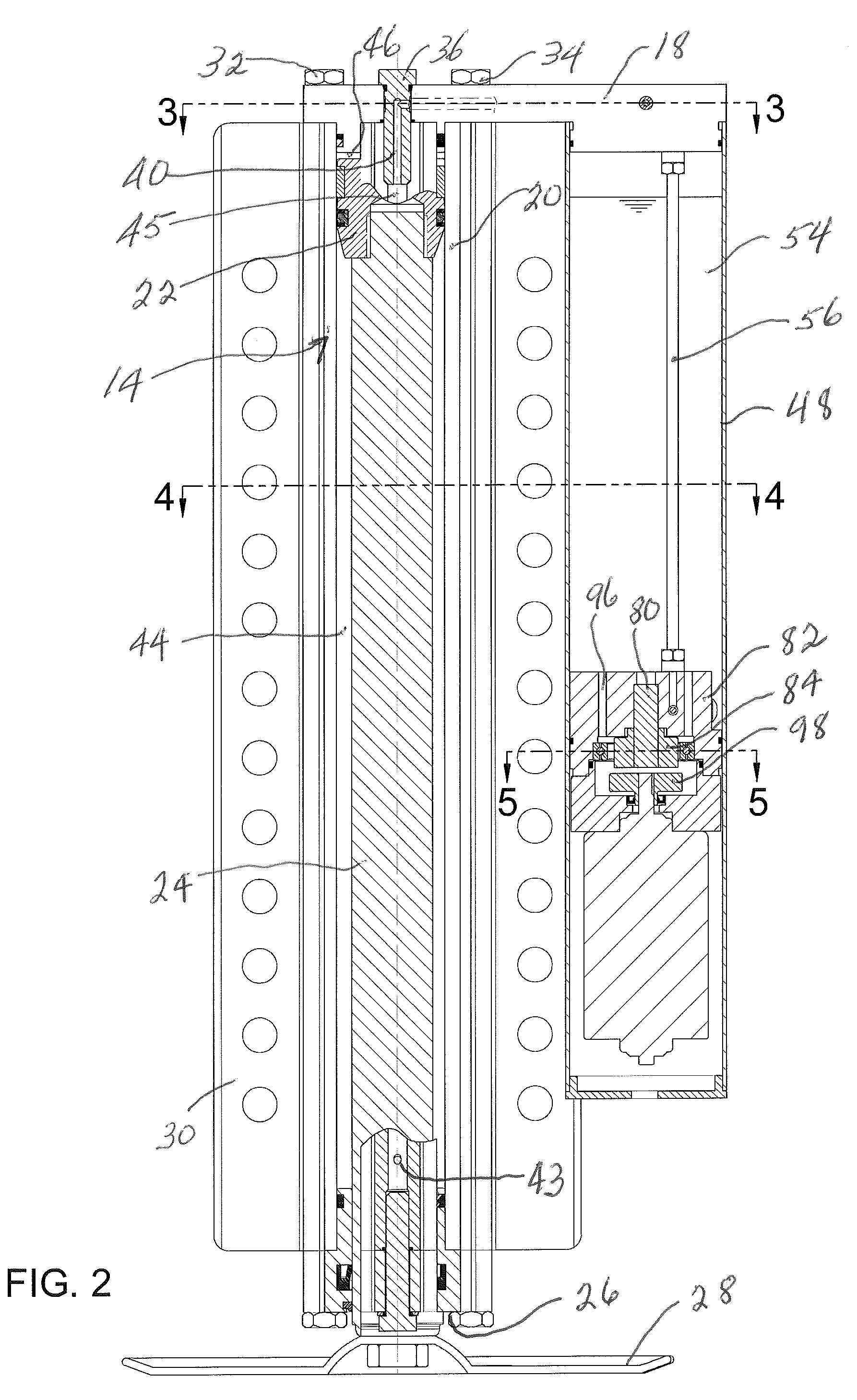 Leveling jack for vehicle