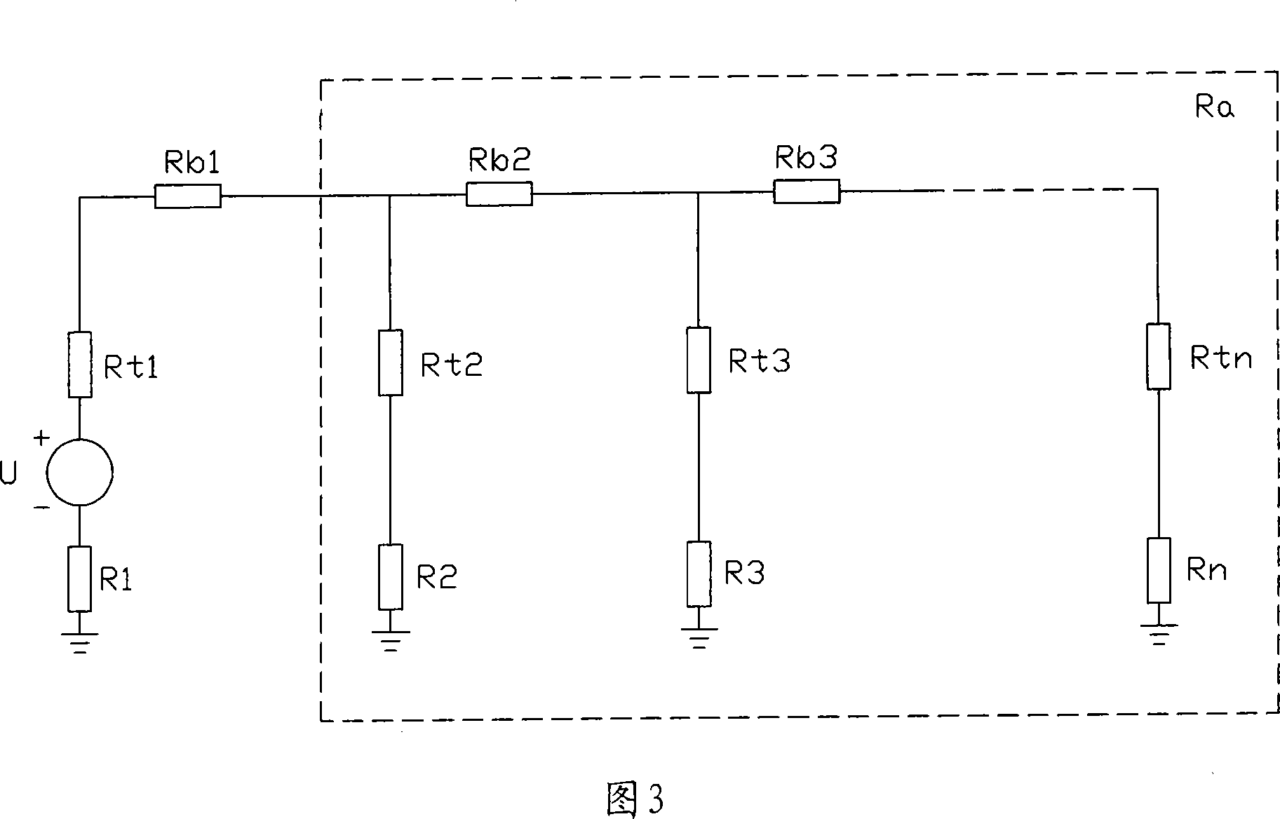 Powerline pole tower ground resistance measurement method and its tester