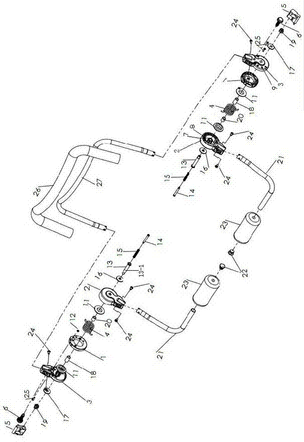 Abdominal muscle device