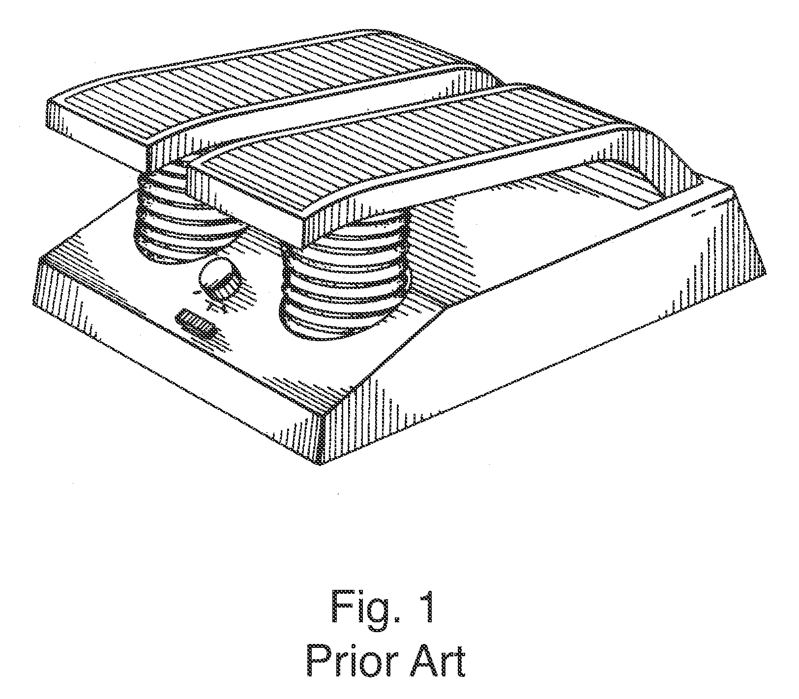 Stair climbing exercise apparatus with improved bellows