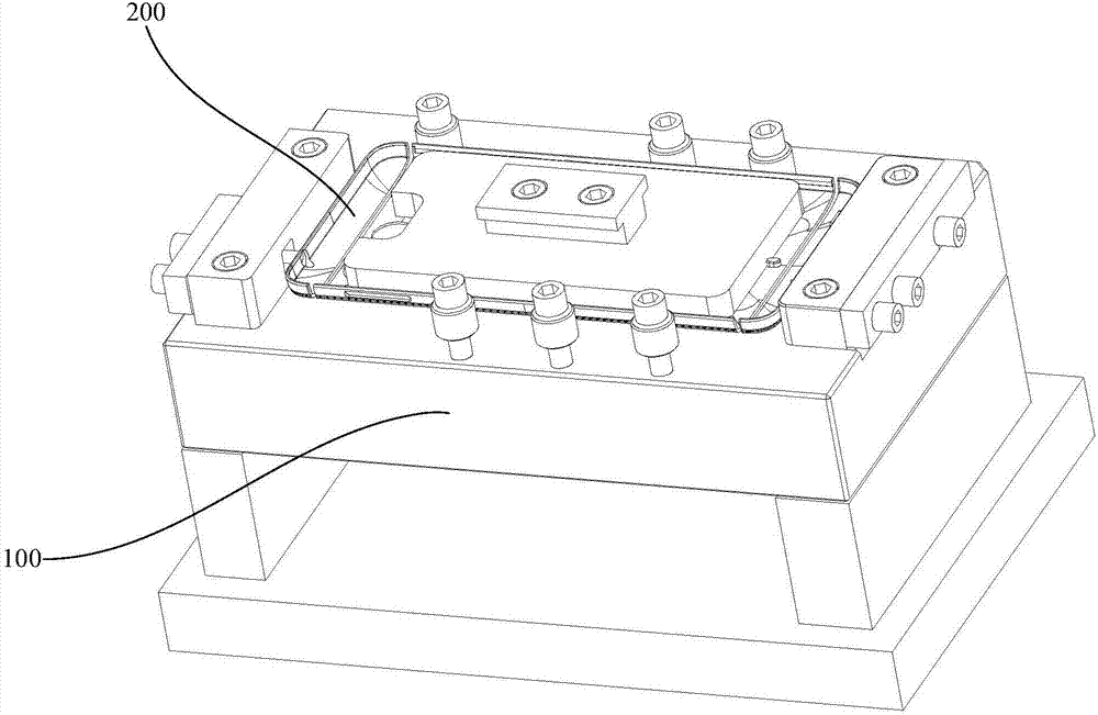 Detection fixture and detection control method of detection fixture