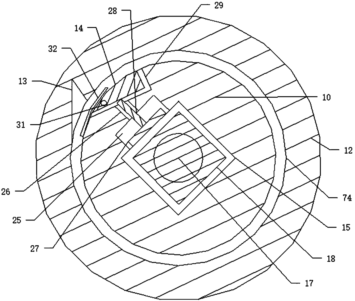 Vertical shaft protective sleeve