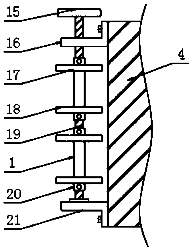 Multi-electrode gas shielded arc welding device for refining