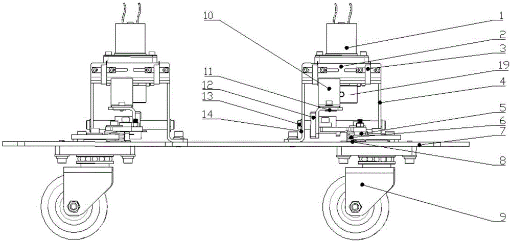 Automatic reversing carrying vehicle