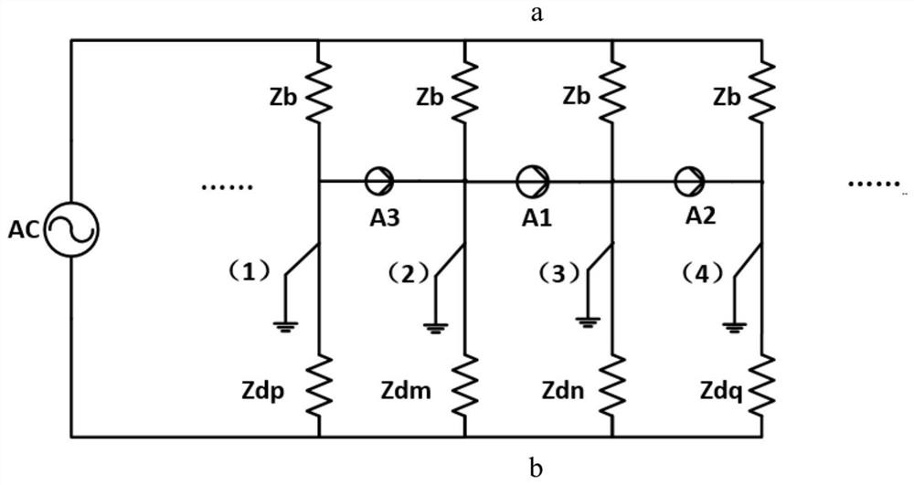 Device, system and process for detecting and positioning aluminum electrolysis cell ground faults