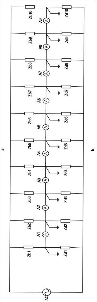 Device, system and process for detecting and positioning aluminum electrolysis cell ground faults