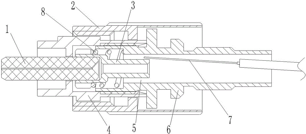 A fiber optic connector