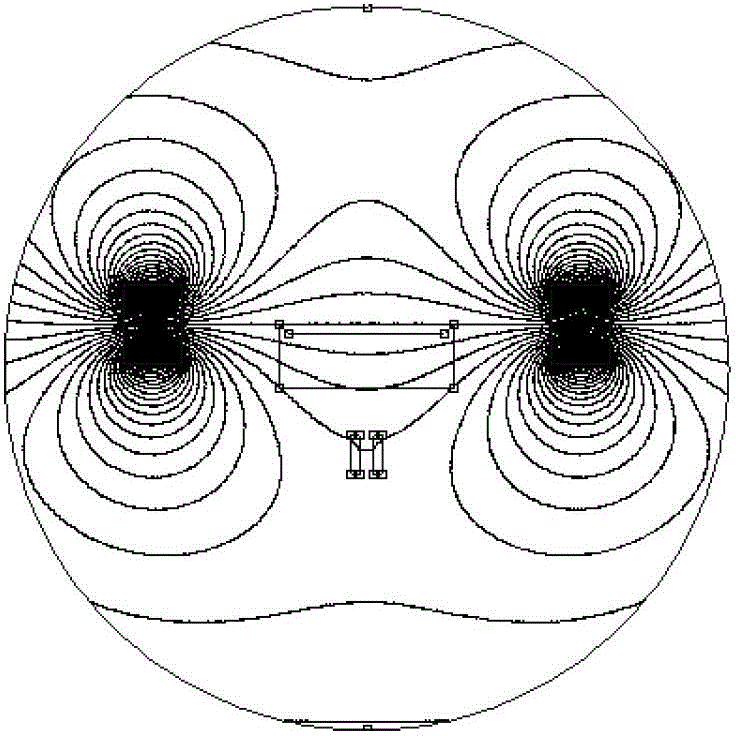 Multi-structure coupling magnetic field adaptability type rotating arc ion plating device