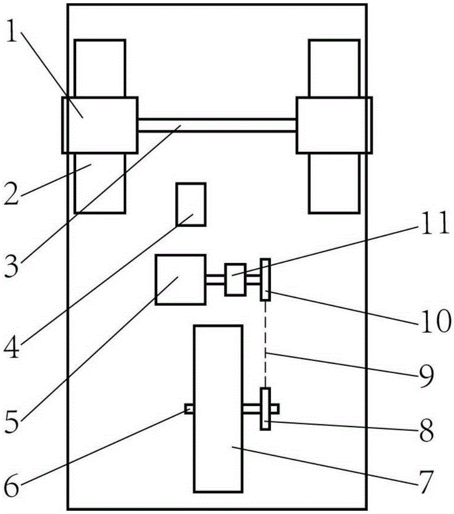 Environmentally friendly electric vehicle drive structure