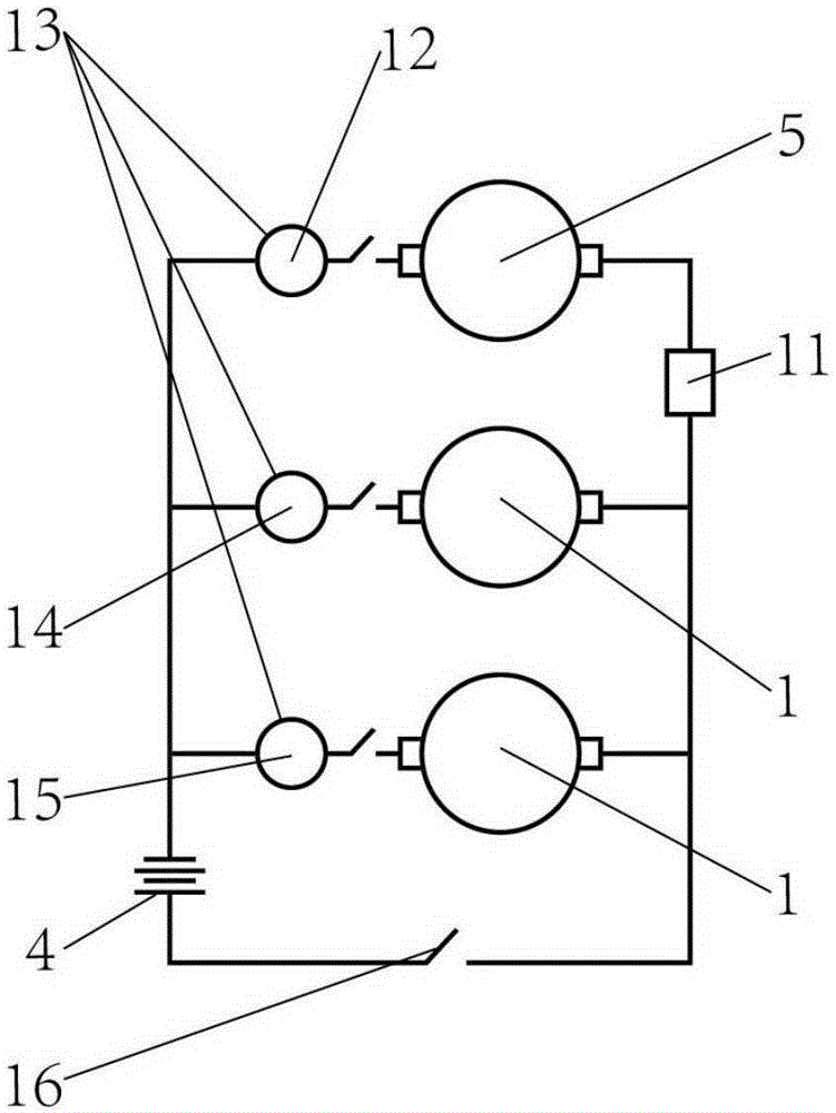 Environmentally friendly electric vehicle drive structure