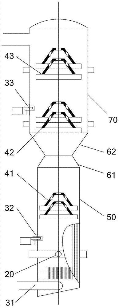 A biomass solid waste and hazardous waste treatment system