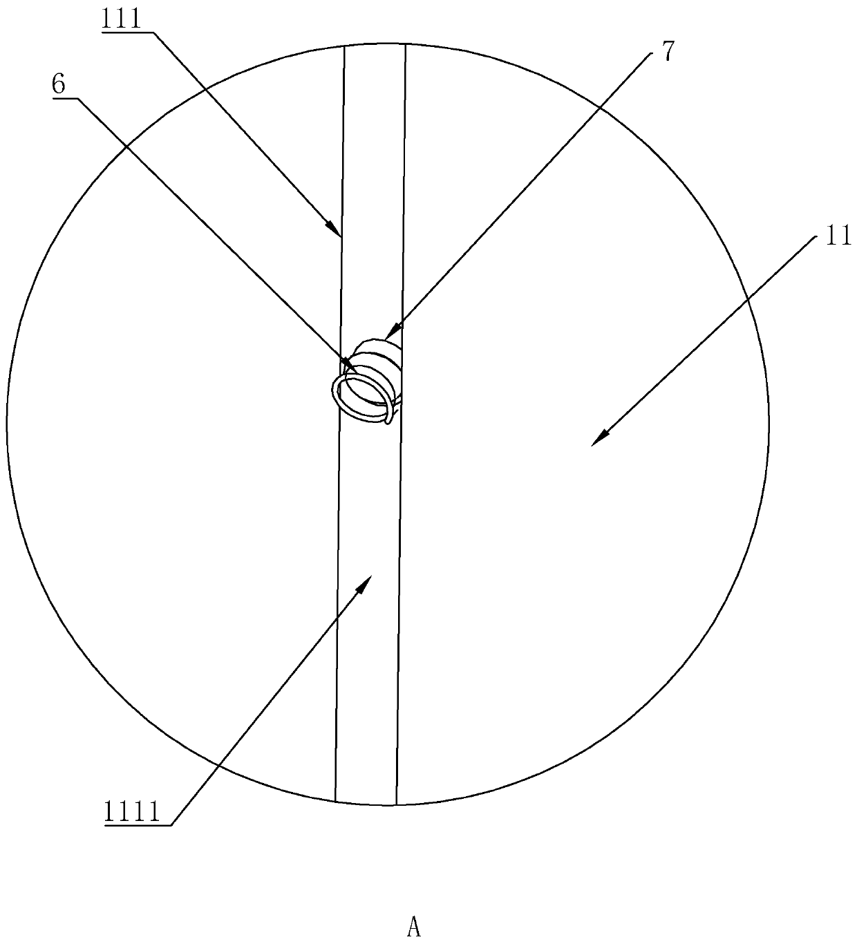 A door plate system based on three-dimensional code