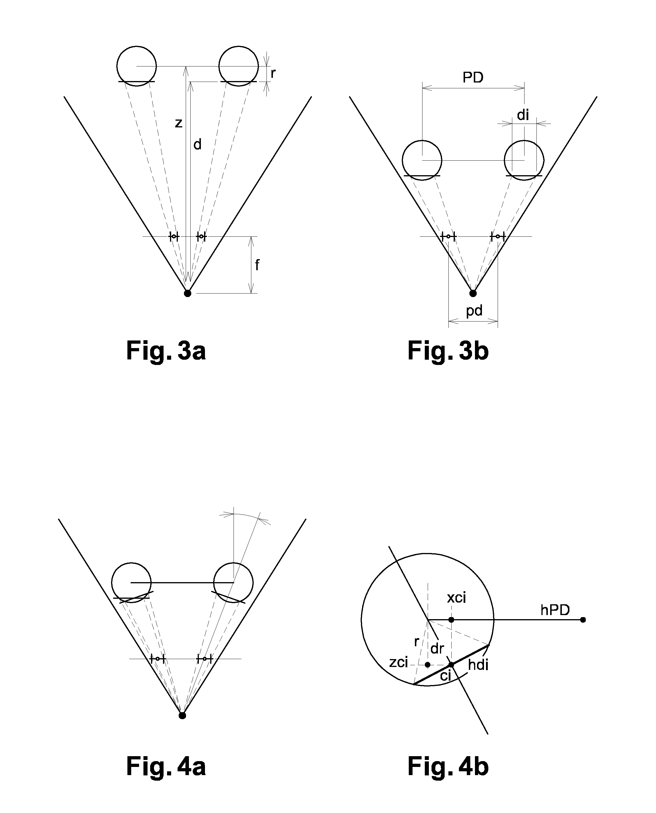 Method and device for measuring an interpupillary distance