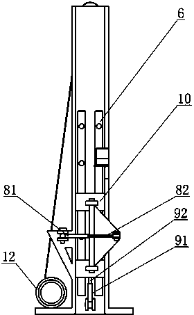 Drilling machine with automatic drill stem disassembling device