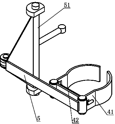 Drilling machine with automatic drill stem disassembling device