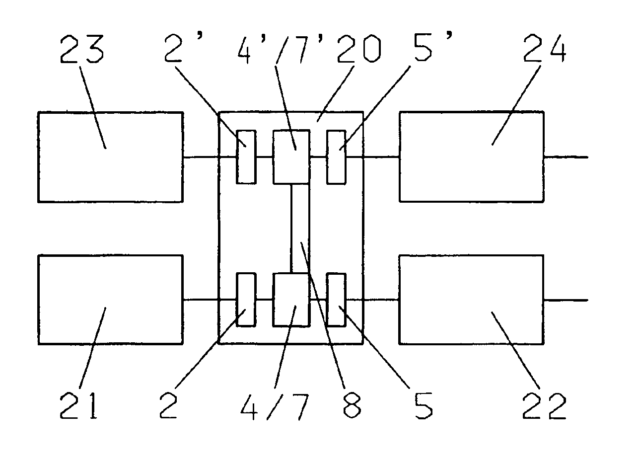 Mobile, self-sufficient operating assembly for providing electrical energy