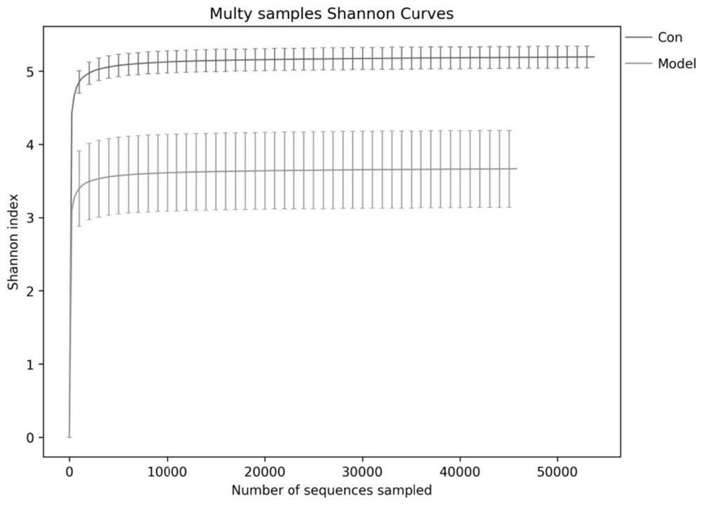 Diarrhea-type irritable bowel syndrome intestinal microbial marker and application thereof