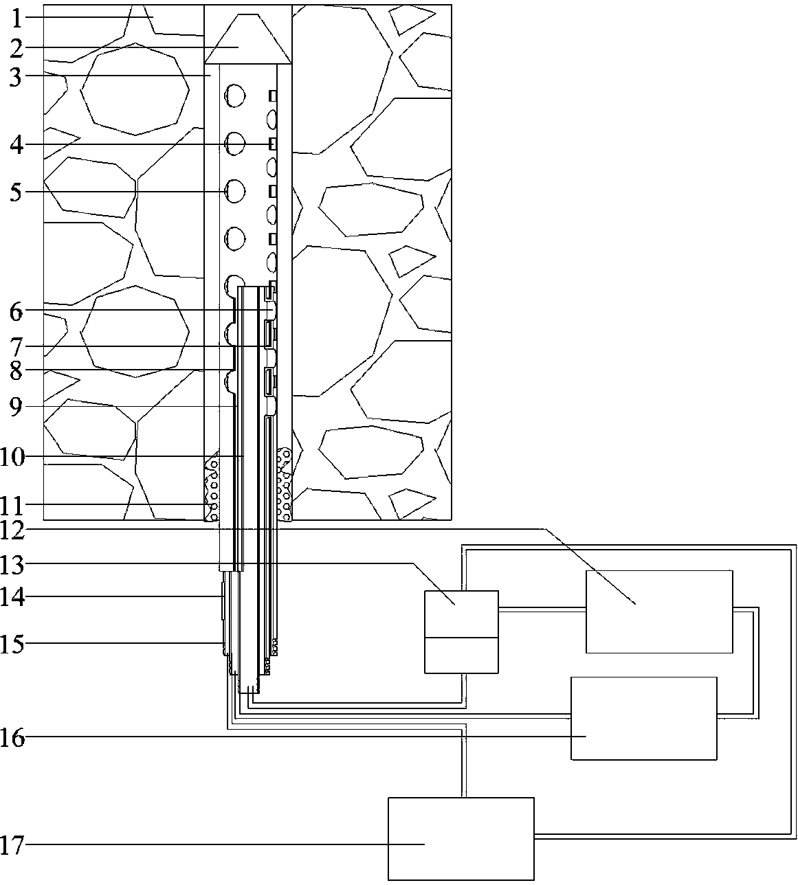 ULtrasonic coaL-bed gas desorption extraction drainage method