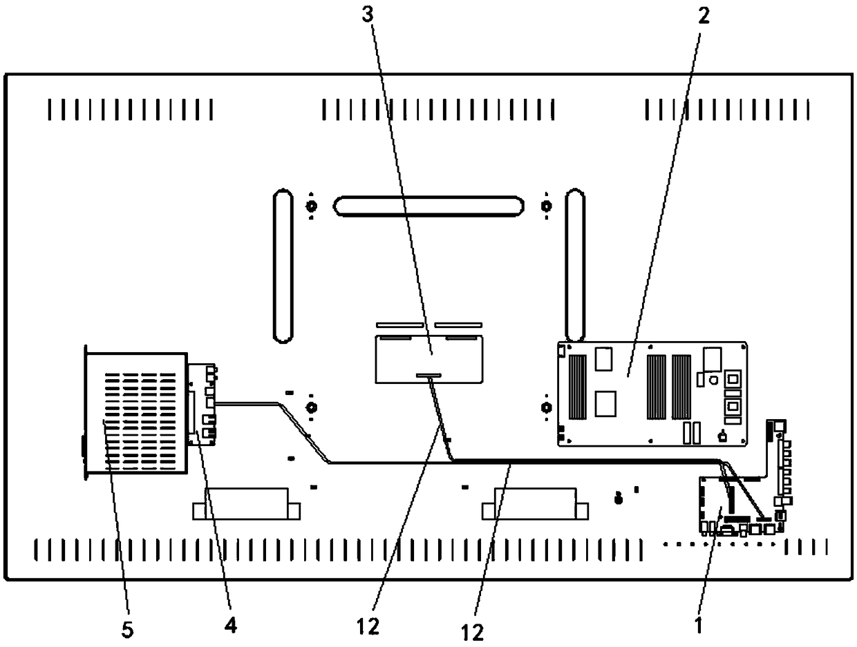 Display integrated machine