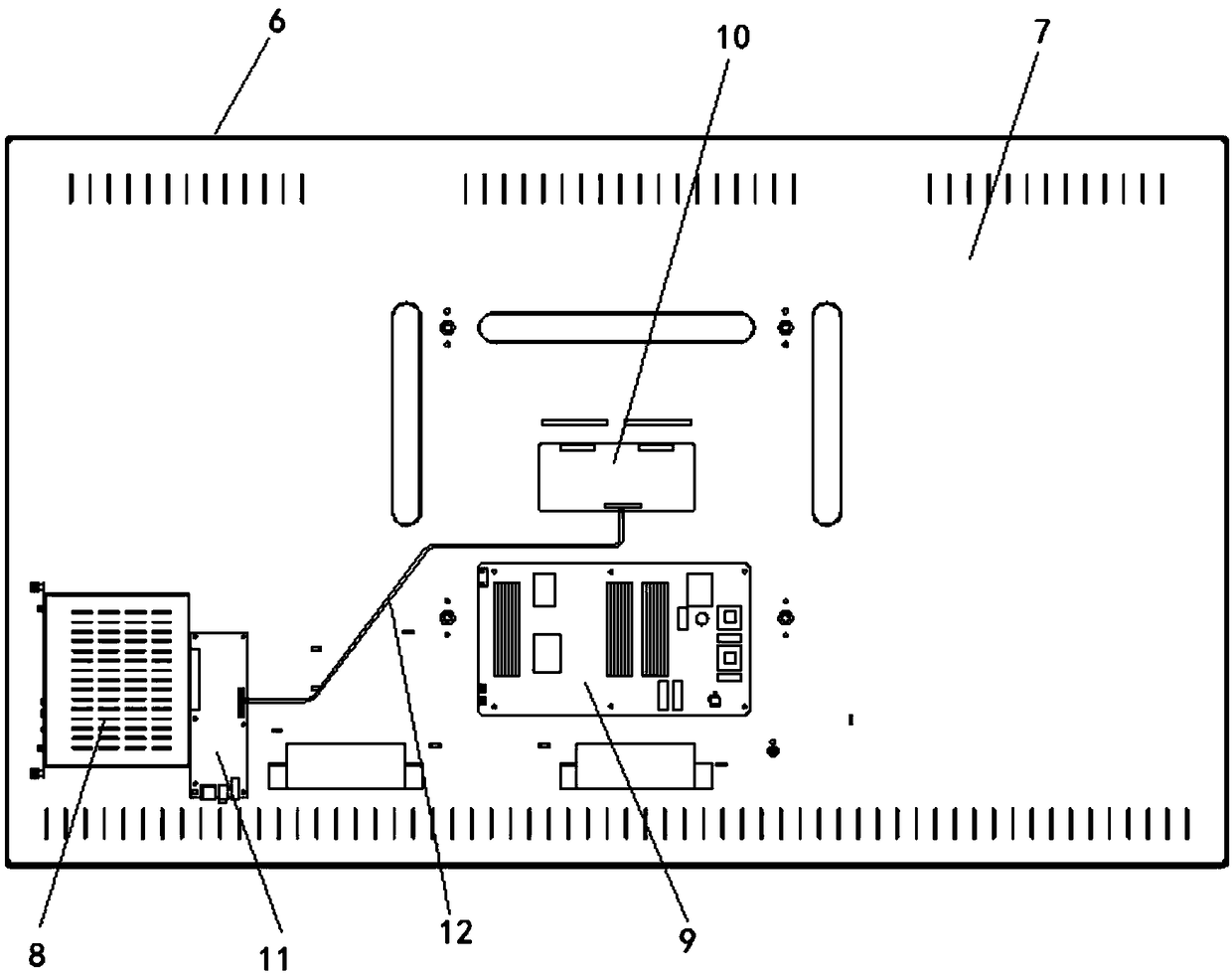 Display integrated machine