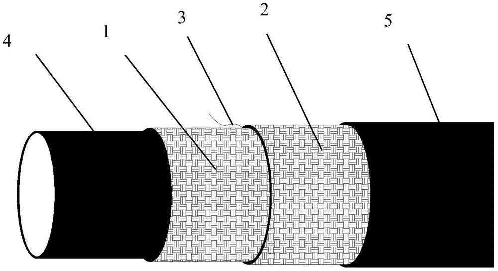 A flattenable hose and its manufacturing method