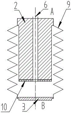 Gas pressure wave generator for regenerative type refrigerator