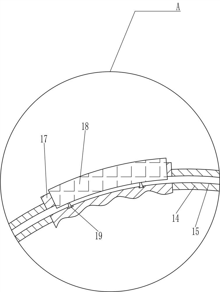 Raw material proportioning equipment for jade imitation