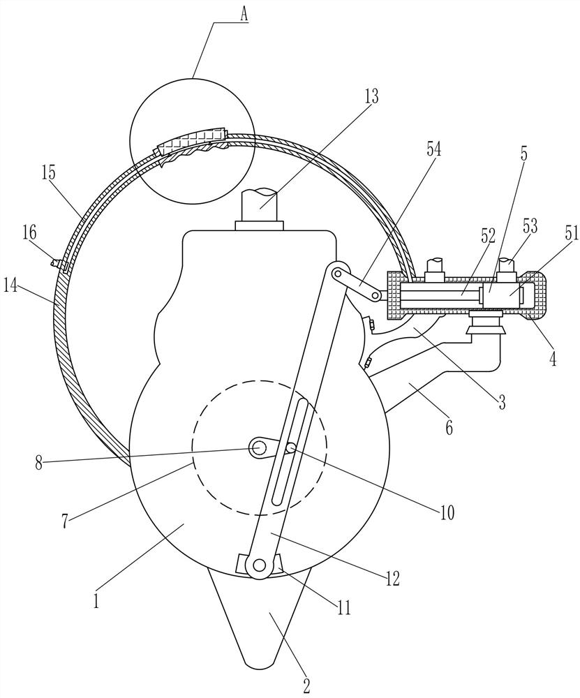 Raw material proportioning equipment for jade imitation