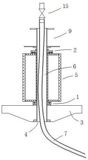 Anti-winding device for control platform of culture buoy