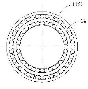 Anti-winding device for control platform of culture buoy