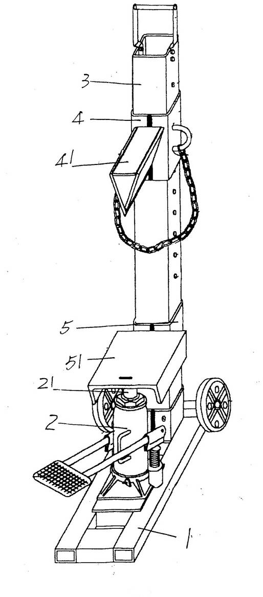 Firewood chopping device